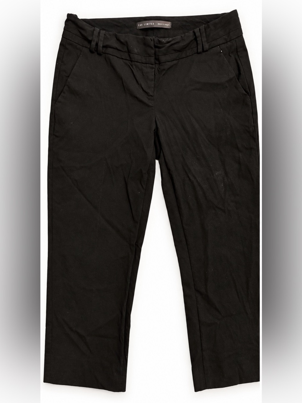 The Limited Drew Fit Black Cropped Ankle Pants Size 8R